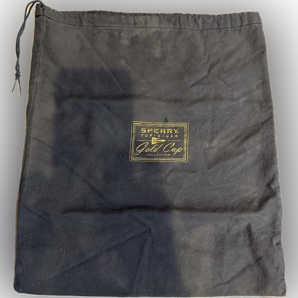 VTG SPERRY TOP-SIDER GOLD CUP COLLECTION DUST SHOE BAG GRAY  16”x18” COLLECTIBLE - Picture 6 of 11